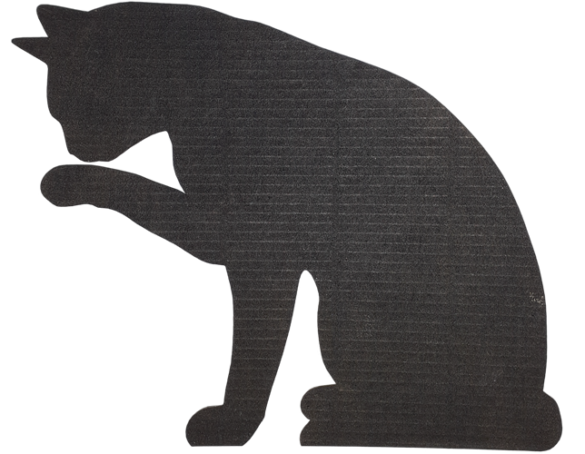 Décoration de porte - Chat